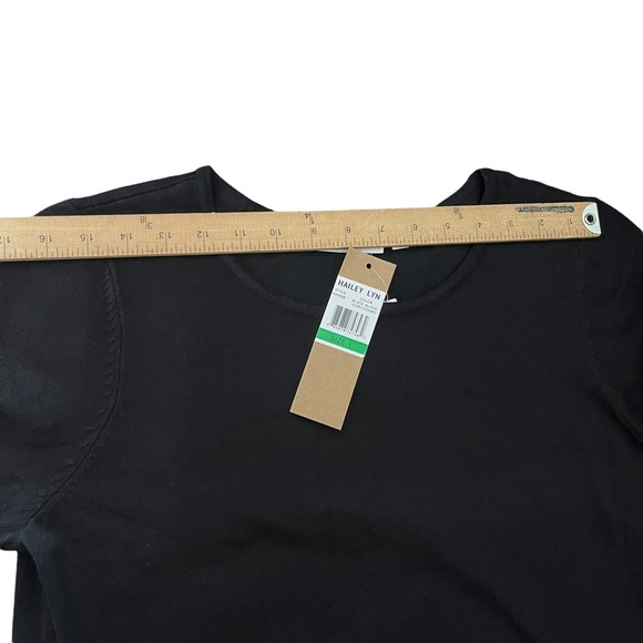 Hailey Lyn Black Dress Size Large With Tag - Picture 10 of 15